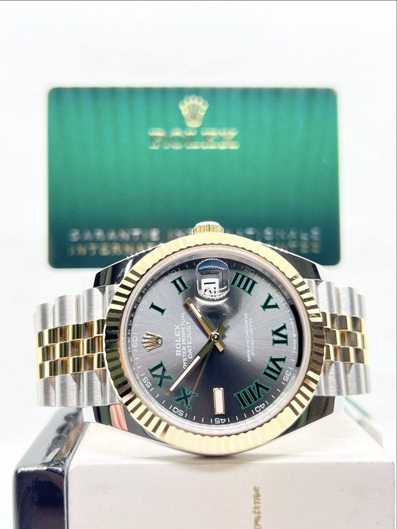 Rolex Datejust 41 126333 “Wimbledon”