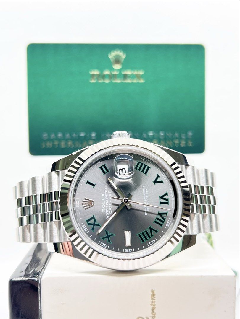 Rolex Datejust 41 126334″Wimbledon”