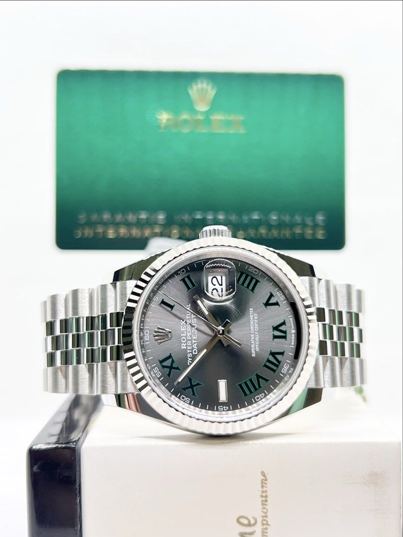 Rolex Datejust 36 126234 “Wimbledon”