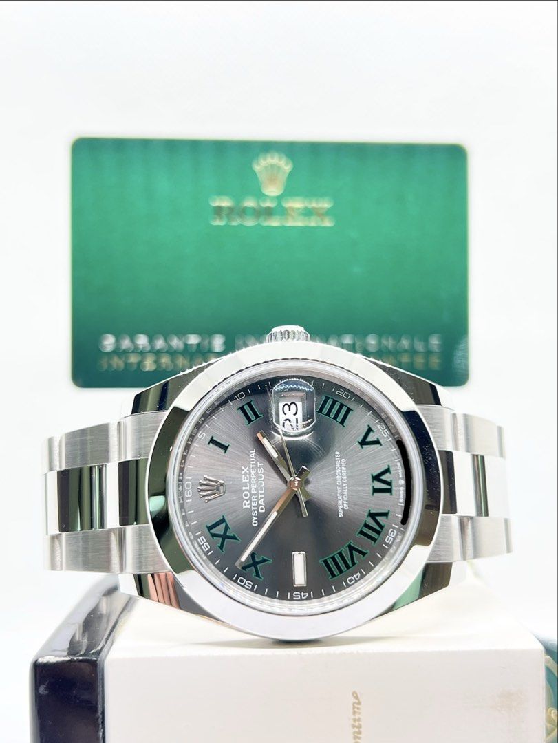 Rolex Oyster Datejust 126300 “Wimbledon”