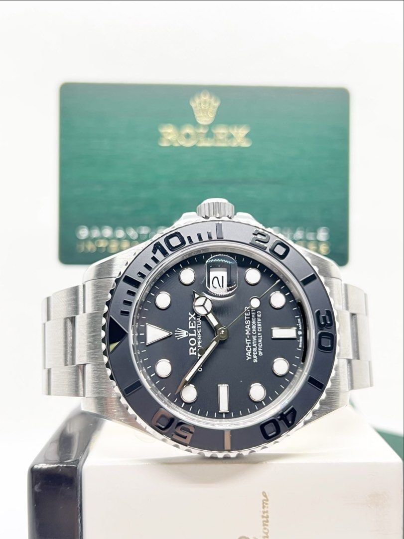 [ Wooden NFC ] Rolex Oyster Yacht-Master 42 226627 “RLX”