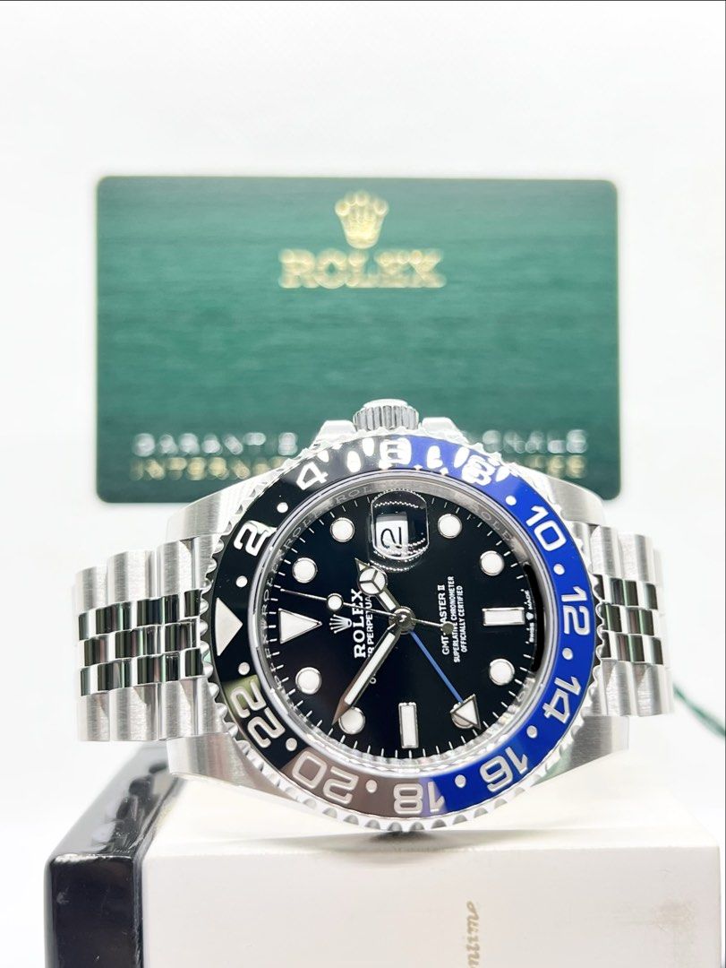 [ Wooden NFC ] Rolex Oyster Gmt Master II 126710BLNR “Batgirl”
