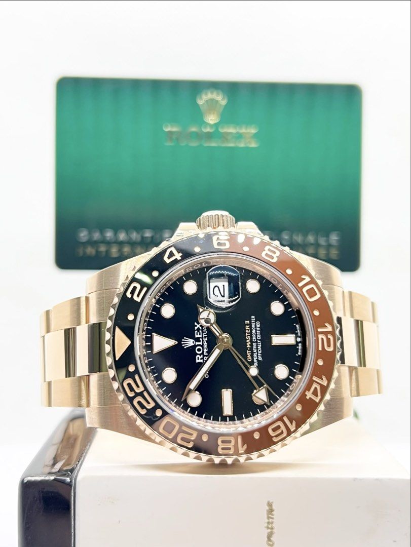 Rolex Oyster Gmt Master II 126715CHNR “Rootbeer”