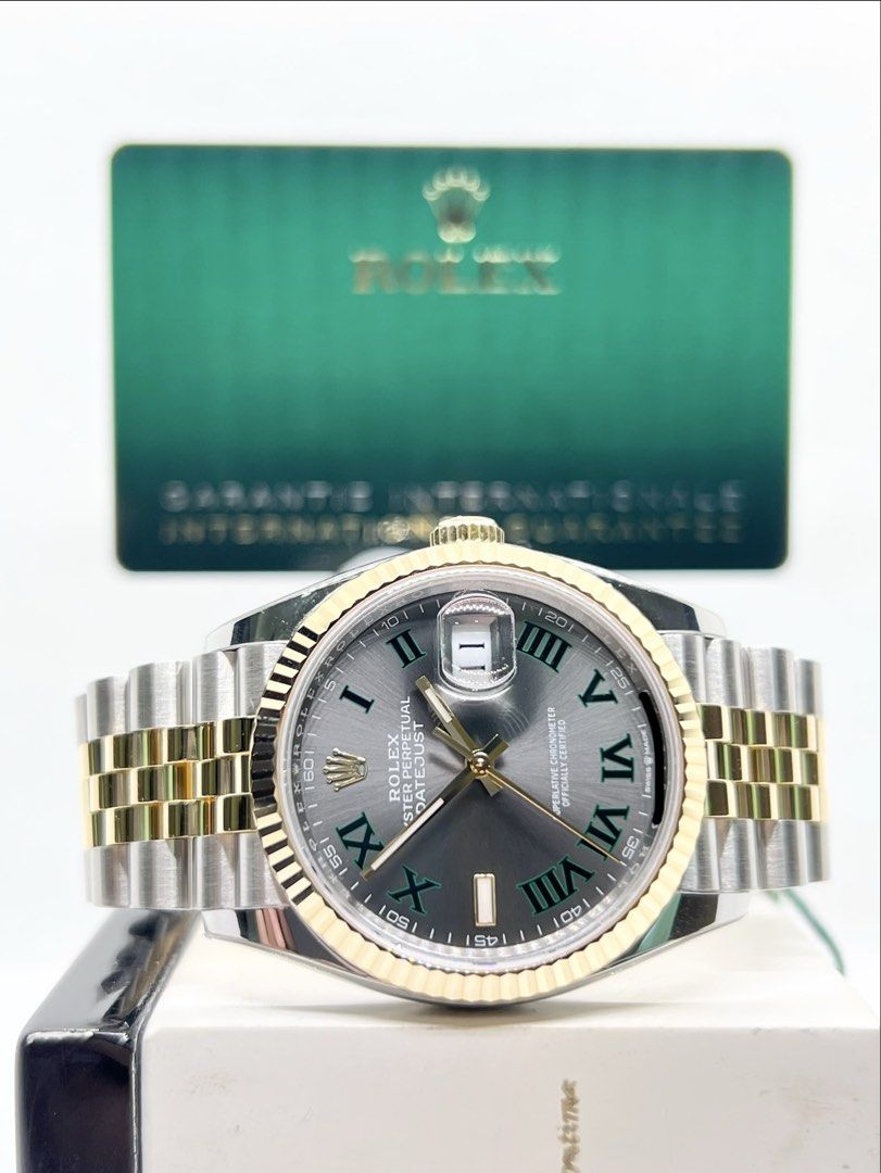 Rolex Oyster Datejust 36 126233 “Wimbledon”