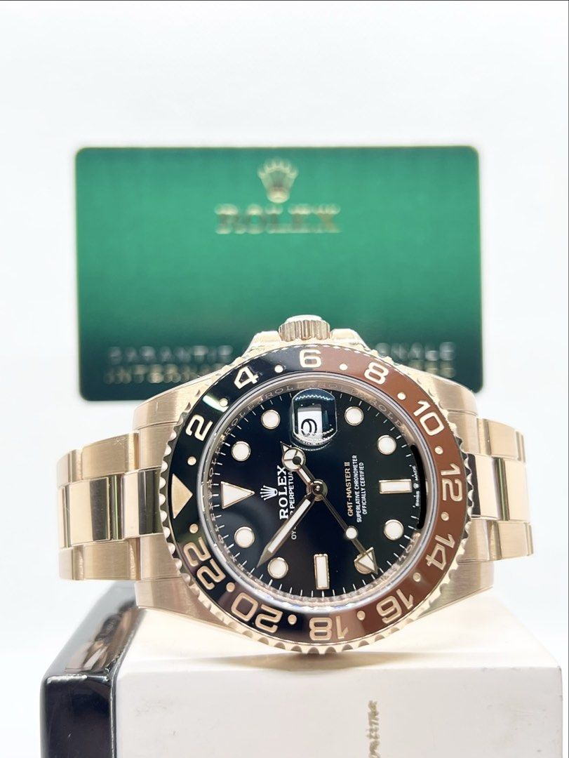 Rolex Oyster Gmt Master II 126715CHNR “Rootbeer”