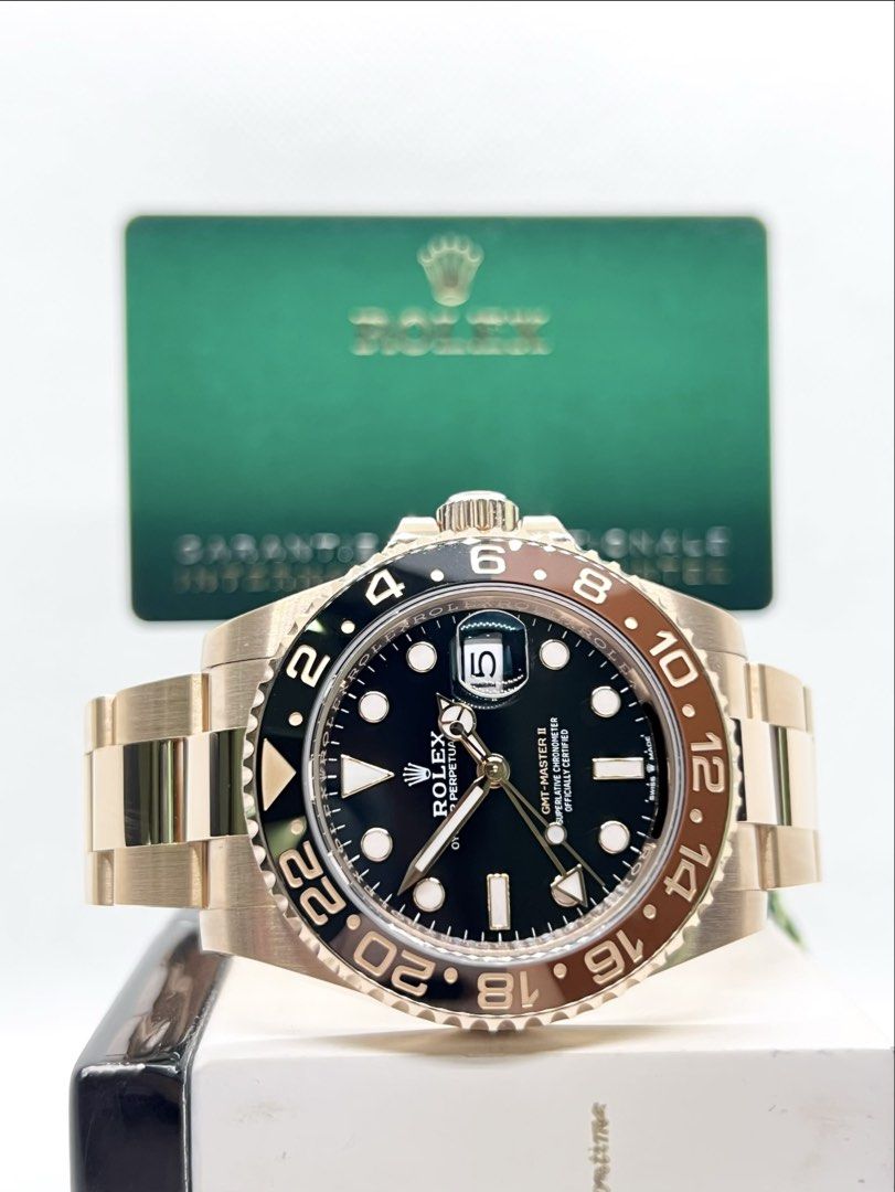 Rolex Oyster Gmt Master II 126715CHNR “Rootbeer”