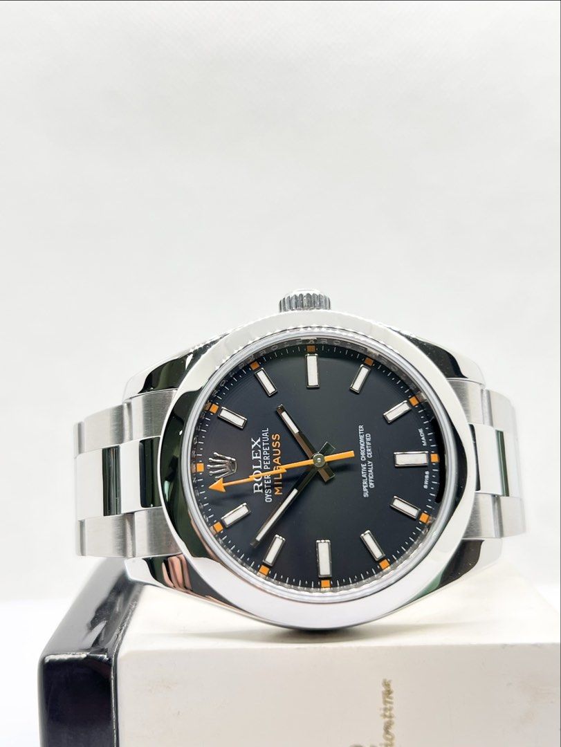 pre owned rolex oyster milgaus 1790844800 7c3632cd progressive